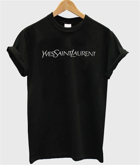 yves saint laurent saint laurent paris t shirt|yves saint laurent men's shirts.